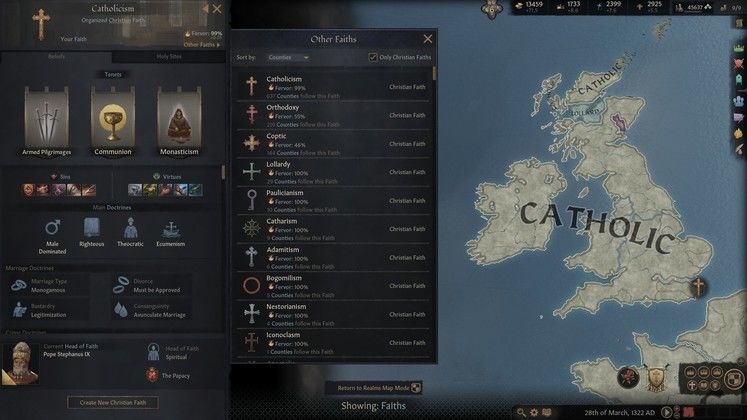 Crusader Kings 3 Faith and Fervor, A Guide to Religion