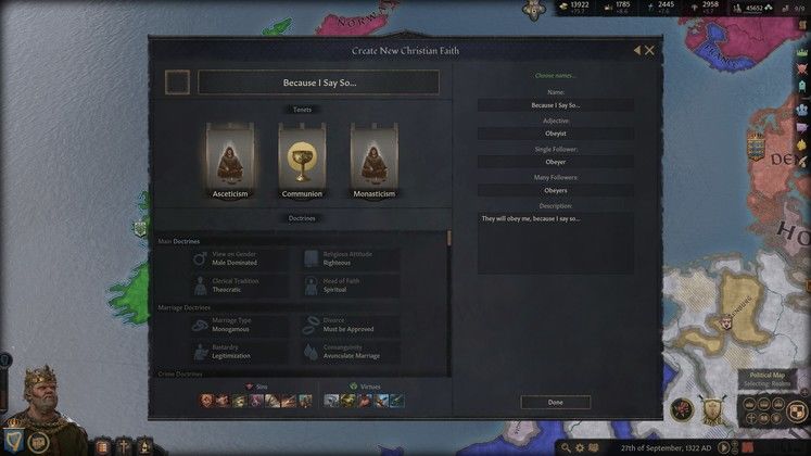 Crusader Kings 3 Faith and Fervor, A Guide to Religion