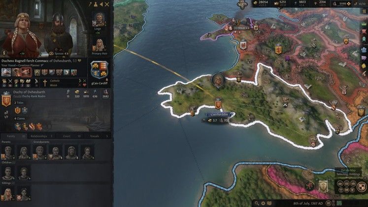 Crusader Kings 3 Vassals and gaining Dread 