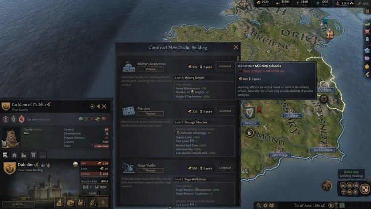 Crusader Kings 3 Duchy Buildings: Enhance Your Realm's Prosperity and Power